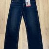 Jeans bleu marine relaxé droit grandeurs 8 à 18 ans - Levi's
