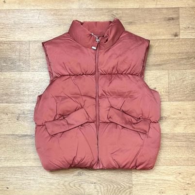 Veste matelassé sans manche rouge terre grandeurs 10 à 18 ans - Mayoral